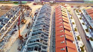 Bywater Homes Setia Alam progress 3 July 2022 645pm djimini2 dji [upl. by Saturday]