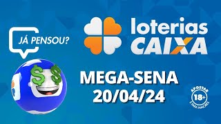 Resultado da MegaSena  Concurso nº 2715  20042024 [upl. by Ainod895]