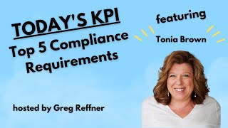 Top 5 Compliance Requirements with Tonia Brown  The Contact Center KPI Podcast [upl. by Outhe]