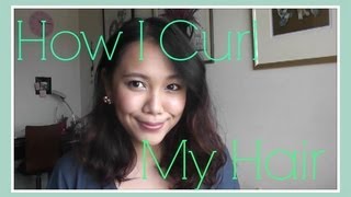 How I Curl My Hair ●Perfect Beachy Hair● [upl. by Ydollem]