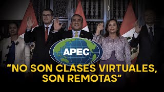 RIDÍCULO COMPLETO  Ministro de Educación queda mal parado por defender cierre de colegios por APEC [upl. by Frantz]