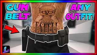 GTA 5 Online How To Get The GUN BELT ON ANY OUTFIT Glitch After Patch 164 GTA 5 GUN BELT GLITCH [upl. by Abram]