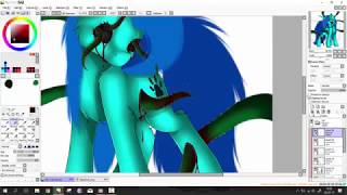 Suffers  MLP Speedpaint Gore Content [upl. by Naanac380]