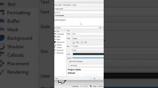 Add labels in QGIS map beginners map tutorial qgis qgistutorials labels uganda geography [upl. by Oidiple]