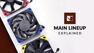 Noctua Main Fan Lineup Explained  NoctuaVideos NF Series  F12  S12A  A12x25 [upl. by Kathleen]