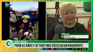 quotDedíquense a ustedesquot el mensaje de una jubilada que se tiró tres veces de parapente [upl. by Felicidad]