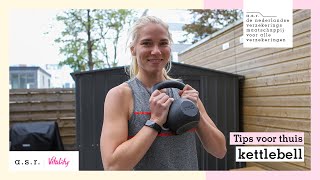 Kettlebell Workout 8 minuten krachttraining voor de benen  Thuis Workout [upl. by Brena]