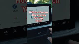 Watch your favorite You Tube videos in the 2025 Ford Explorer shorts [upl. by Reltuc62]