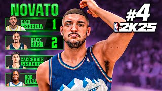 O MELHOR NOVATO DA NBA  NBA 2K25 MyCareer Ep4 [upl. by Lemaceon351]