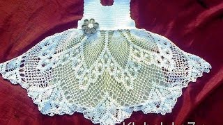 Crochet patterns for lacy crochet baby dress pattern 21 [upl. by Kamillah]