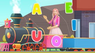 Luli Pampín  EL TREN DE LAS VOCALES 🚂 👧🧒  Official Video [upl. by Eissen]