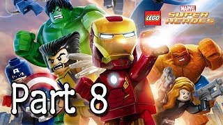 LEGO Marvel Super Heroes  Hulkbuster Stark Tower  Part 8 [upl. by Manno]