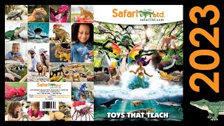 Safari Ltd Katalog 2023  alle Figuren  News  Neuheiten komplett im Überblick auf 180 Seiten [upl. by Halilad]