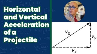 Horizontal and Vertical Acceleration of a Projectile [upl. by Nagah]