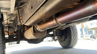 Ford 460 catalytic converter DELETE [upl. by Marve830]