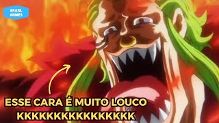 Bartolomeo colocando fogo na bandeira do shanks 🤣🤣🤣 [upl. by Letnahc]