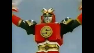 Ninja Megazord VS Goldar [upl. by Ahsoj]