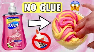 TESTING NO GLUE SLIME RECIPES 😱🤨 How to Make Slime WITHOUT Glue and Activator Easy DIY Slime [upl. by Luanne429]