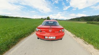 Mazda RX8 Bridgeport ThirdPerson View  GoPro Max [upl. by Morie]