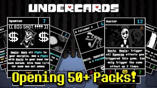 UNDERCARDS  Opening 50 packs [upl. by Neneek117]