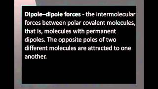 02 Intermolecular Forces between Covalent Molecules [upl. by Rehoptsirhc]