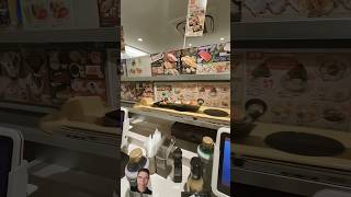 Conveyor belt sushi in japanshortvideo foodNursodinPolando [upl. by Anilat721]