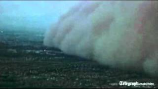 Dust storm engulfs Phoenix [upl. by Brunk]