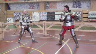 Двуруч мастер класс ФроловМаневич Twohanded swords tournament Russia [upl. by Matazzoni]