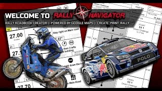 Raly Navigator Cross Country  How it Works [upl. by Dannye993]