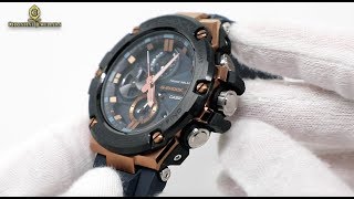 UNBOXING ALL NEW GSHOCK GSTEEL BLUETOOTH CONNECTED GSTB100G2A WATCH [upl. by Aseel]