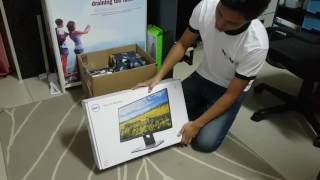 Unboxing Dell 23quot Monitor S2316H [upl. by Merlina115]