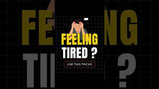 Beat Fatigue Tips to Overcome Feeling Tired Shorts [upl. by Siuol]