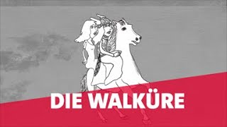 Crashkurs quotDie Walkürequot aus dem quotRing des Nibelungenquot von Richard Wagner  Handlung kurz erzählt [upl. by Fugere]