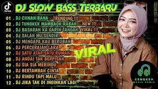 DJ SLOW FULL BASS TERBARU 2024🌾DJ CIINAN BANA • DJ TUNGKEK MAMBAOK RABAH • VIRAL [upl. by Agripina]