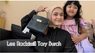 Tory Burch Lee Radziwill petite double bag indepth Review and What Fits [upl. by Breen867]