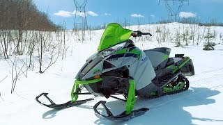 Full REVIEW 2018 Arctic Cat ZR 8000 137 [upl. by Laniger983]