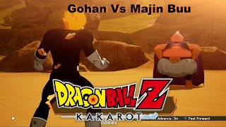 Dragon Ball Z Kakarot Gohan Vs Majin Buu [upl. by Ahsemaj]