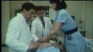 Transcutaneous External Pacing Demonstrated 1980s  Film 96782 [upl. by Constant]