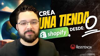 Creación de tienda en Shopify para Dropshipping 2024 [upl. by Leipzig]