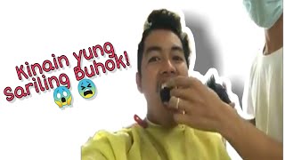 Mukbang Challenge Buhok 😱 [upl. by Pate]