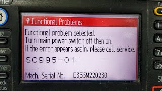 How to reset SC 99501 in Ricoh MP 2501 SP MP 2001 SP MP C301 SP Reset error code SC99501 [upl. by Ellehcer817]