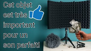 LE BOUCLIER ACOUSTIQUE parfait pour un son professionnel [upl. by Grenier880]