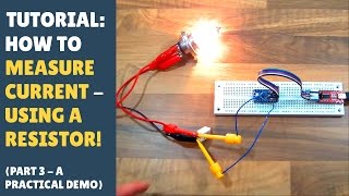 TUTORIAL How to Measure Current Into Arduino Microcontroller Using a DIY Shunt Resistor Part 3 [upl. by Hoagland217]