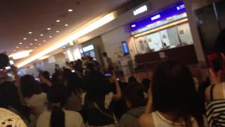 120803 EXO  Haneda Airport Tokyo [upl. by Eelnyl]