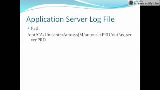 Autosys Tutorial How to run Application server in CA Autosys [upl. by Bowler834]