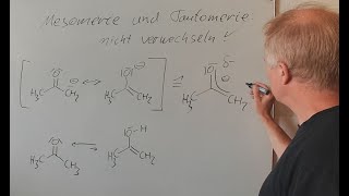 Chemie ganz simpel 9 Mesomerie und Tautomerie nicht verwechseln [upl. by Enra941]