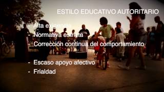 Estilos Educativos y tipos de padres Pedagogía para Padres [upl. by Schinica]