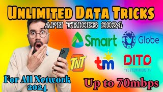 Unlimited Data Tricks  Apn for All Network [upl. by Ydda]