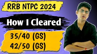 How I Cleared RRB NTPC  GK Strategy for rrb ntpc 2024  RRB NTPC 2024 Preparation rrb ntpc 2024 gs [upl. by Aidnyc83]