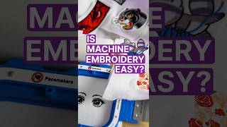 Is machine embroidery easy embroidery [upl. by Boone]